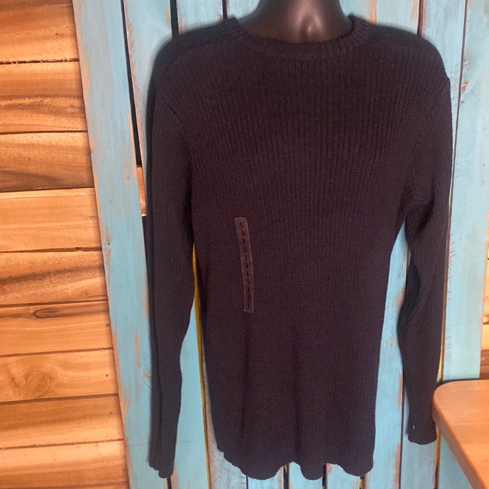 New Old Stock Nautica Jeans Company crewneck sweater size medium navy blue